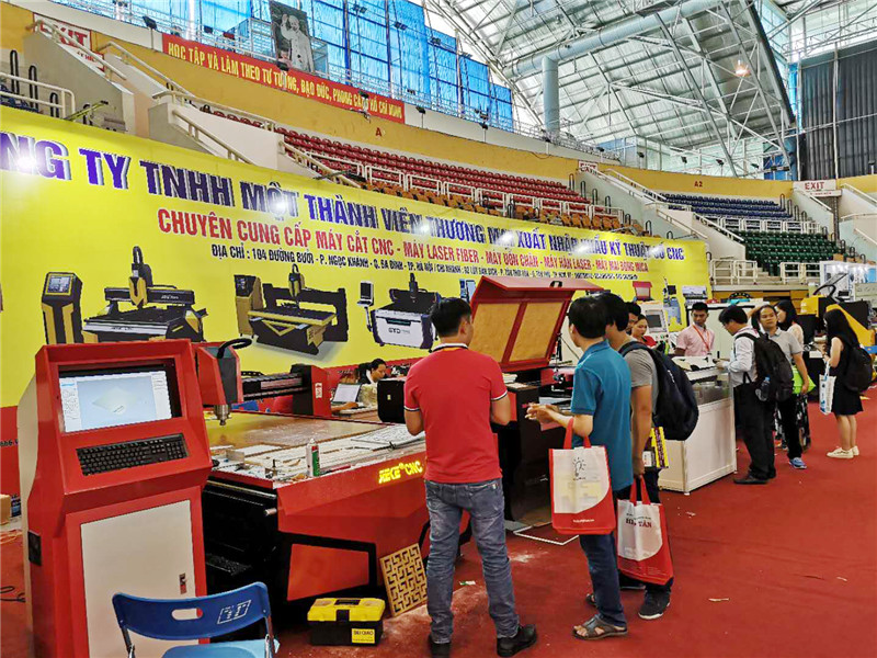 凯发数控参加2018年8月越南展会